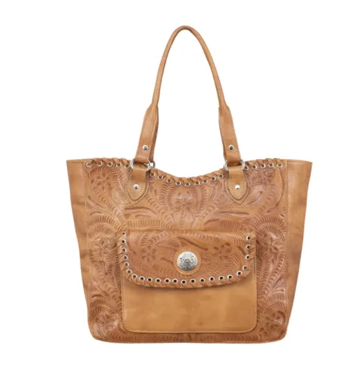 American West Handbag Annie's Secret Collection: Zip Top Tote