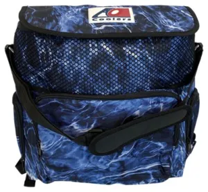 AO Coolers 18-Can Fishing Backpack Cooler - Bluefin Color