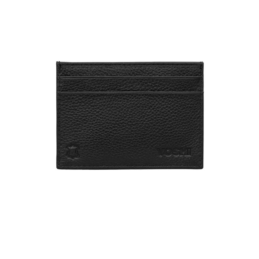 Back to the 80’s Cassette Tape Leather Card Holder - Blue