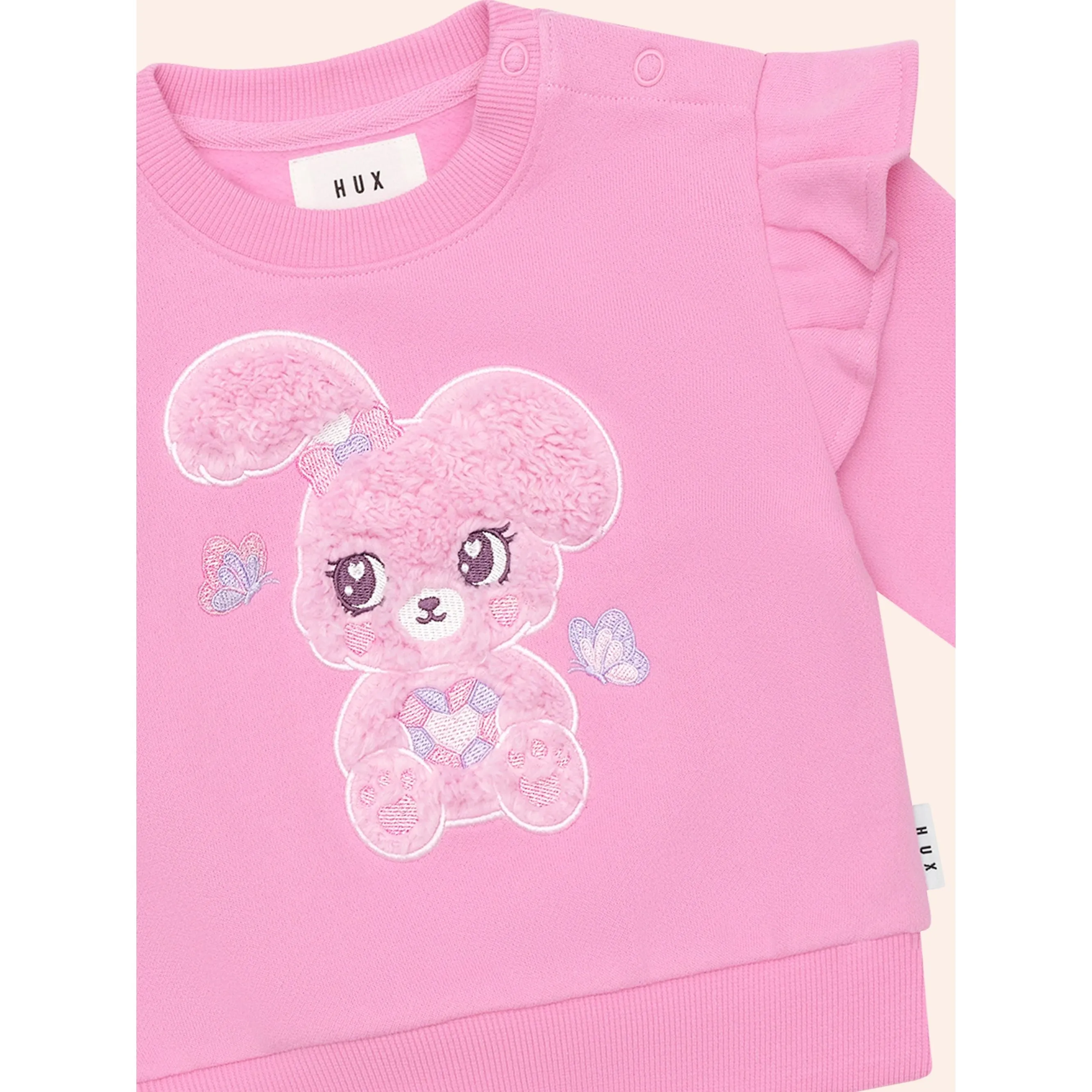 Bunny Gem Frill Sweatshirt
