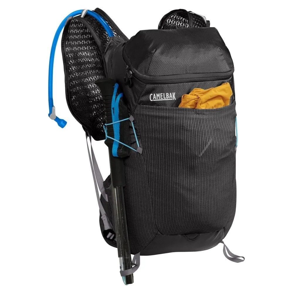 Camelbak Octane 18 Hydration Pack 18L with 2L/70oz Reservoir-Black/Bluefish