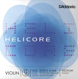 D'Addario Helicore Violin G String 4/4