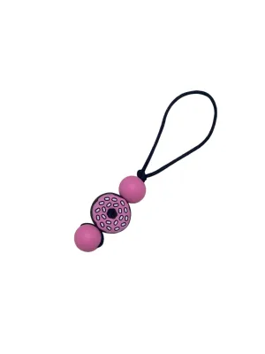 Donut zipper pull