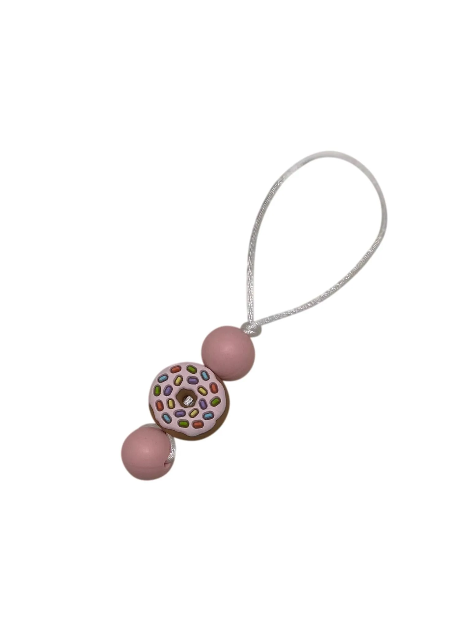 Donut zipper pull