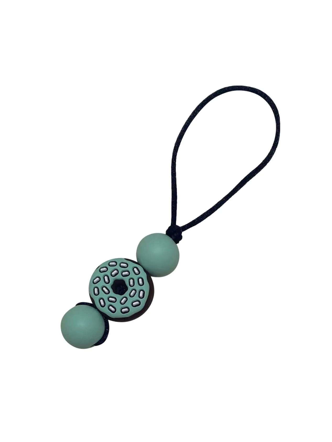 Donut zipper pull