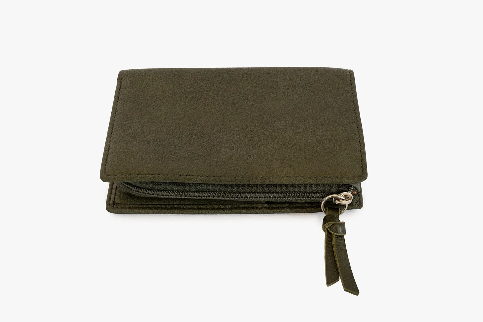 Double Snap 5" Wallet w/ Zip Pouch