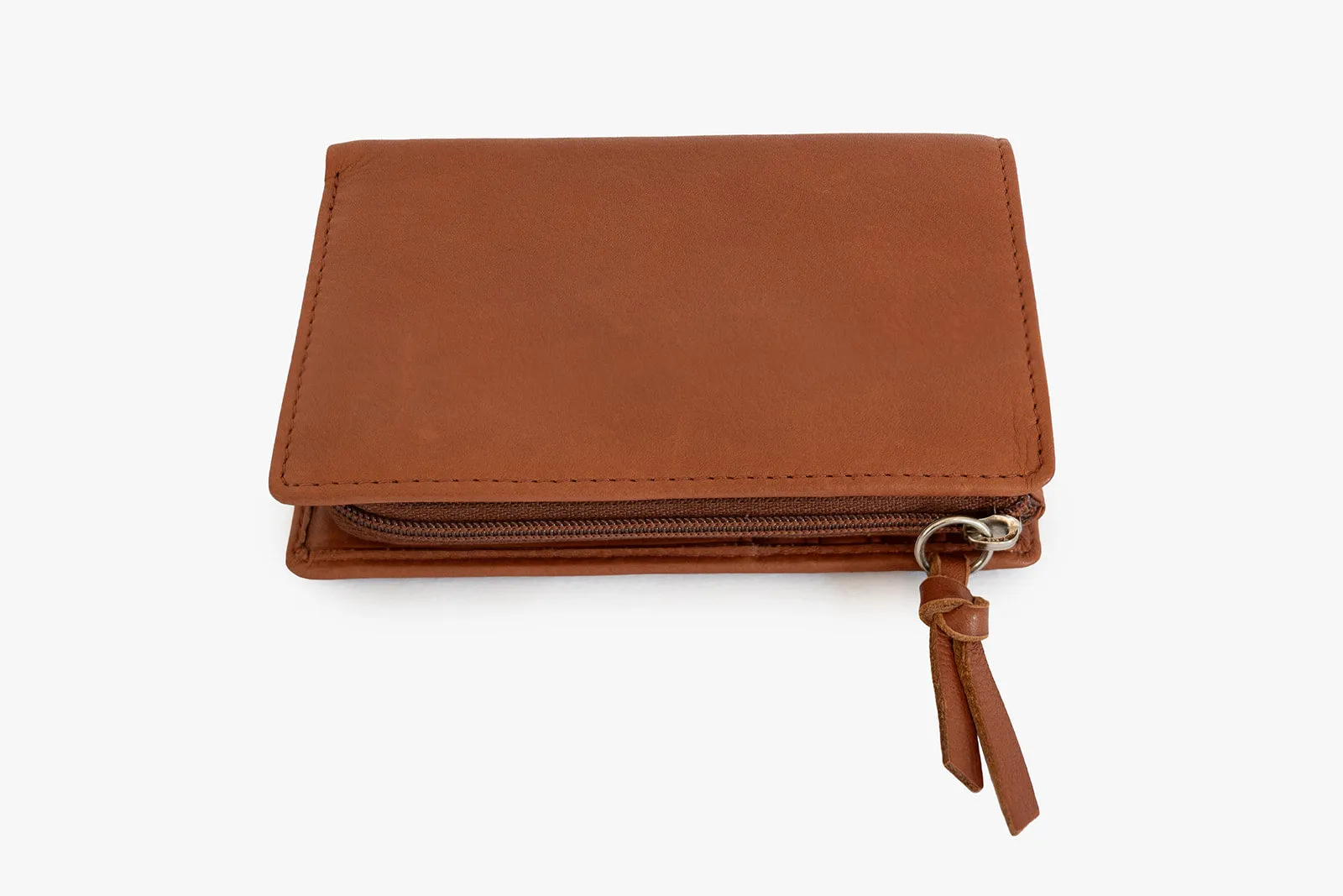 Double Snap 5" Wallet w/ Zip Pouch