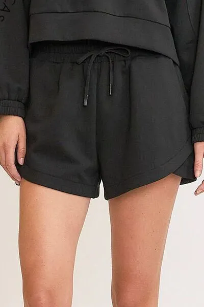 Drawstring Sweatshorts with Pockets