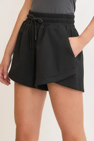 Drawstring Sweatshorts with Pockets