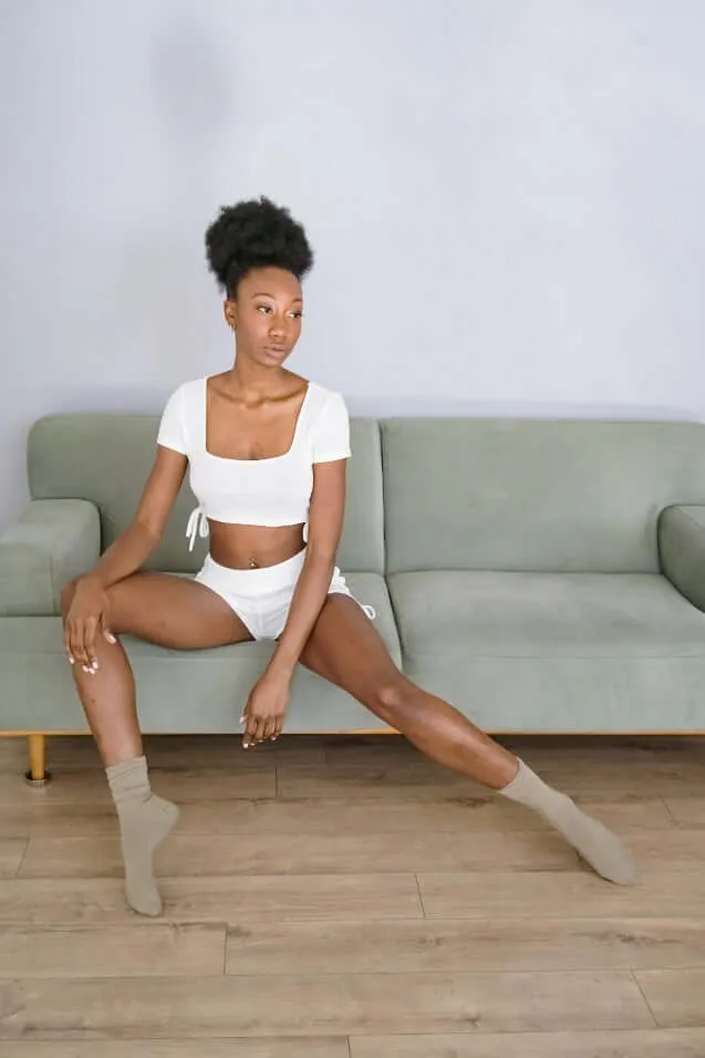 Drawstring Top & Shorts