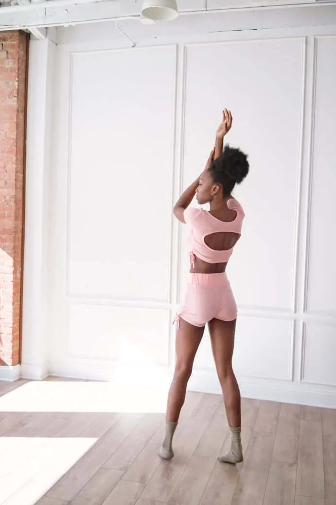 Drawstring Top & Shorts