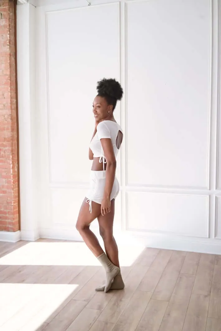 Drawstring Top & Shorts