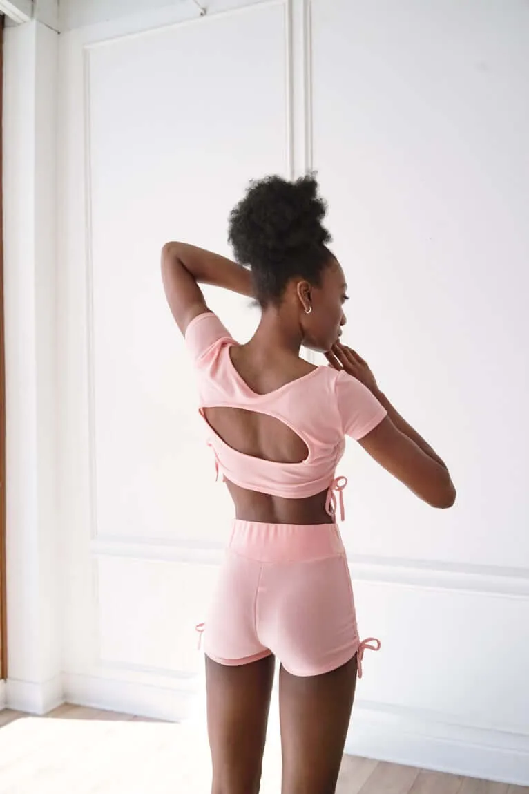 Drawstring Top & Shorts
