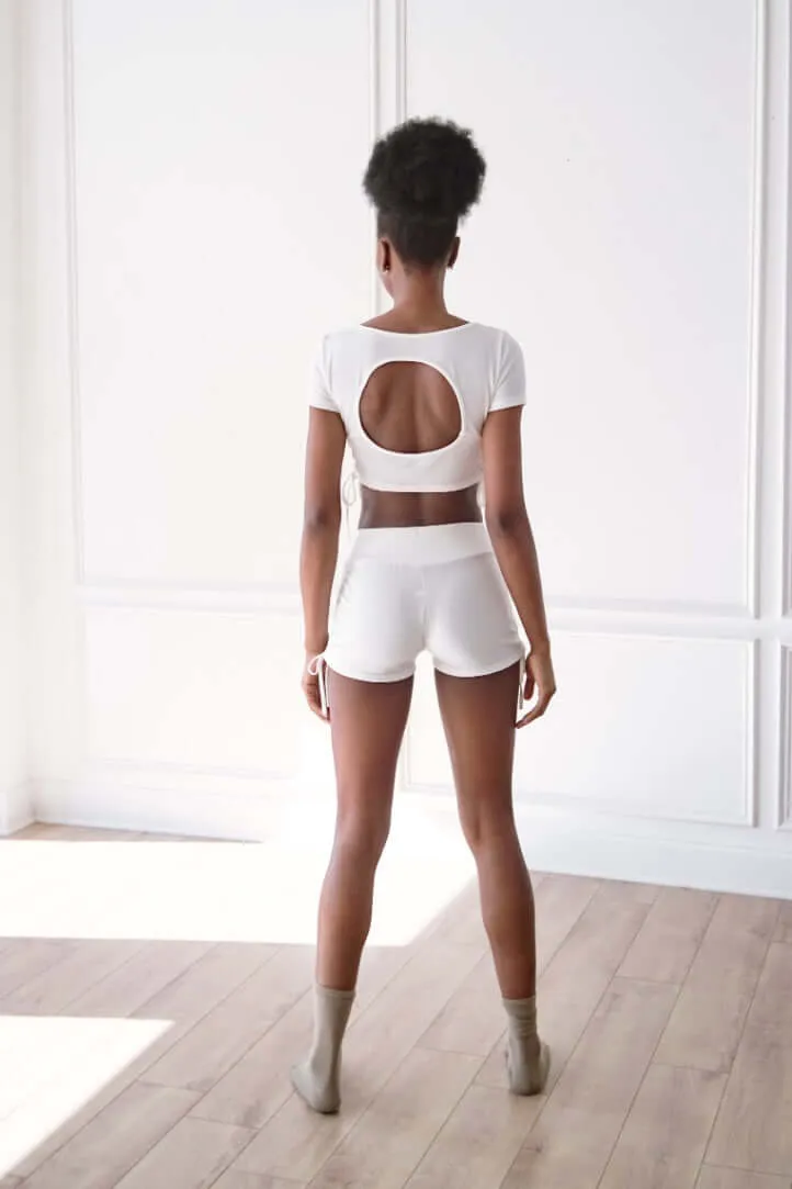 Drawstring Top & Shorts