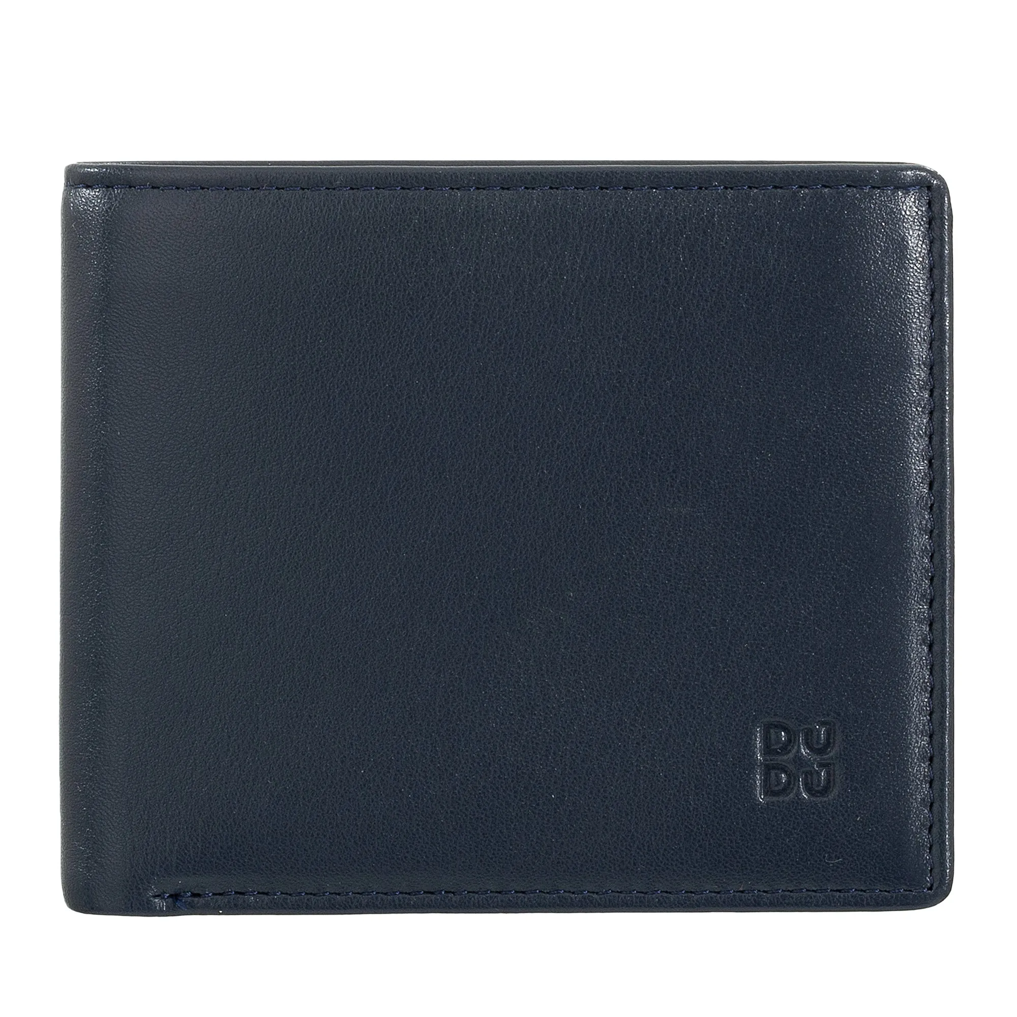 DUDU Small RFID men's leather men's portfolio with door holder