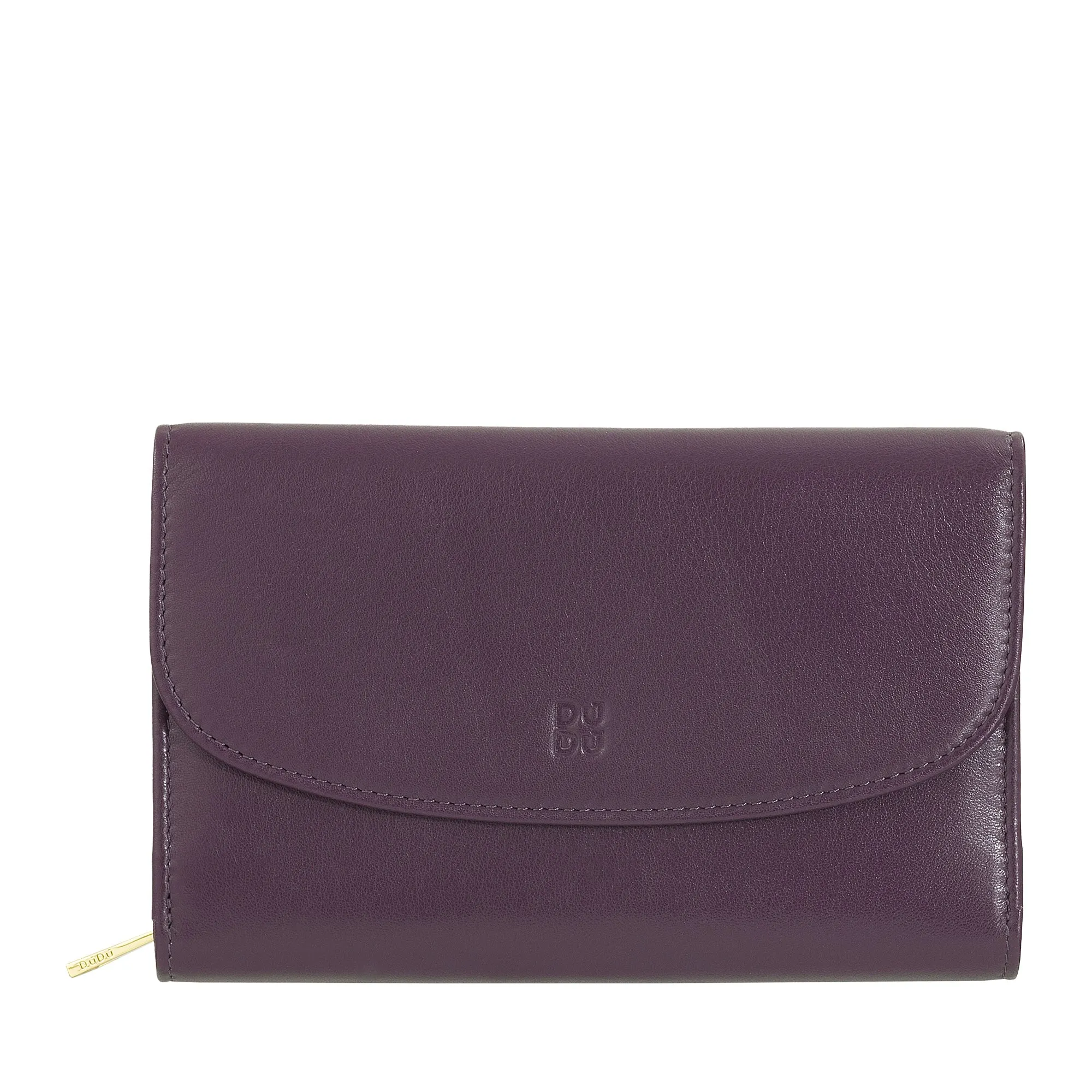 Dudu Women's Wallet In Colored Soft Leather, Bags with Keep Liest Doors, 12 Card Card holders, Multicolor