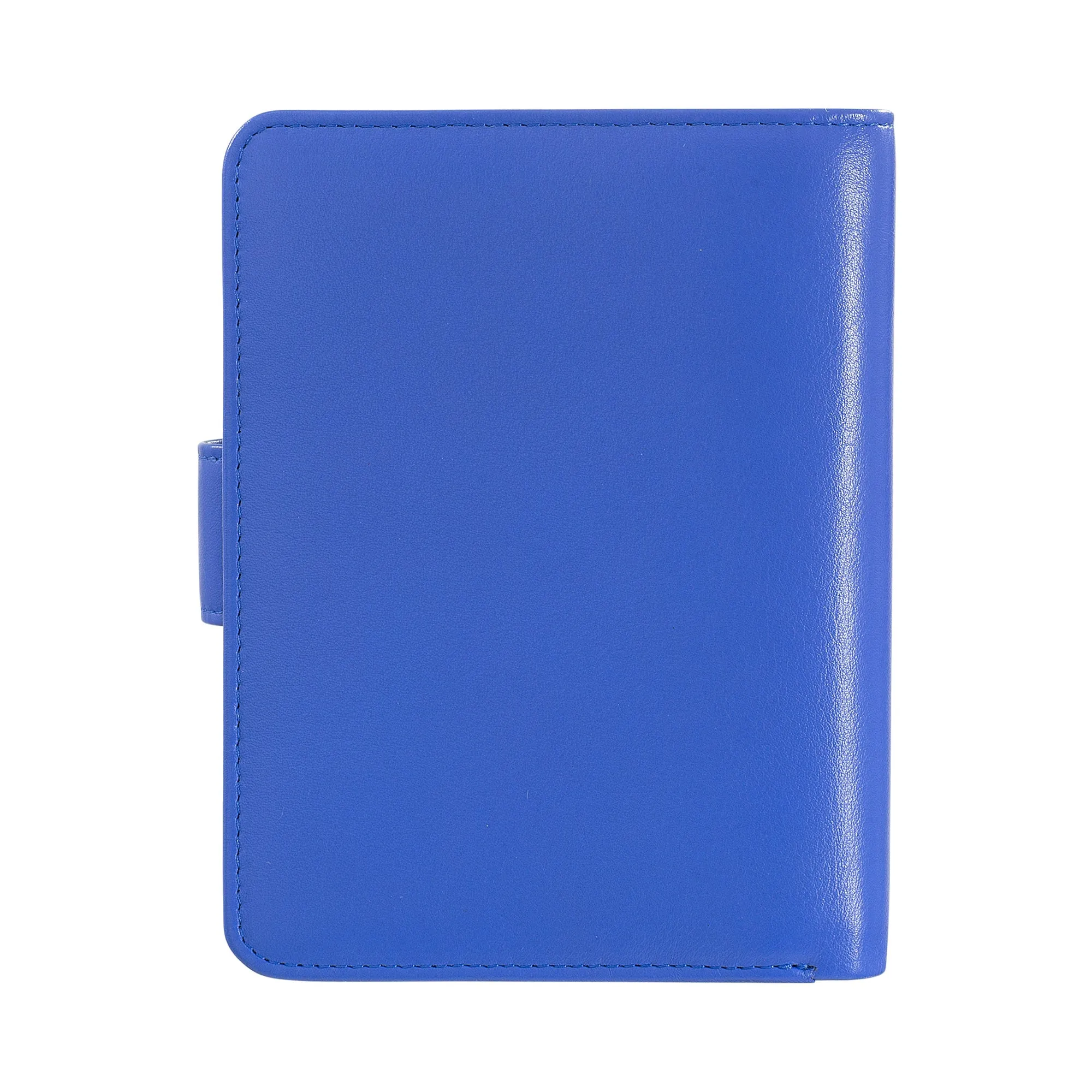 Dudu Women's Women in Soft Leather Colored RFID BLOCK WITH ZIP Credit Card holder Doors