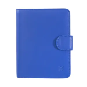 Dudu Women's Women in Soft Leather Colored RFID BLOCK WITH ZIP Credit Card holder Doors