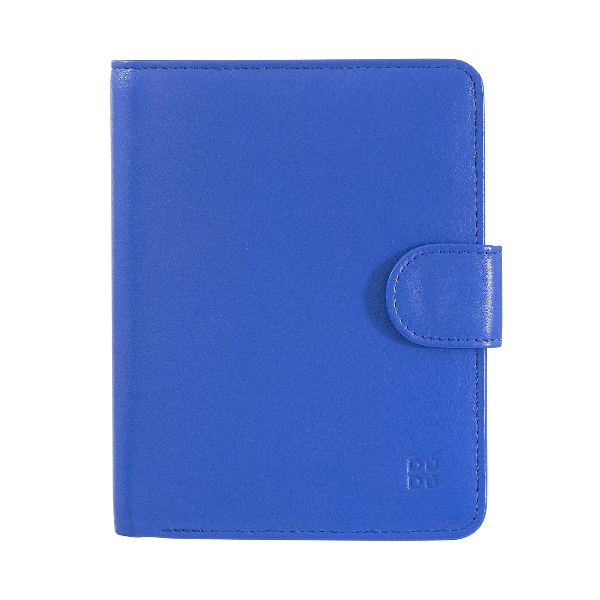 Dudu Women's Women in Soft Leather Colored RFID BLOCK WITH ZIP Credit Card holder Doors