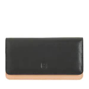 DUDU WORLD WORLD WOMEN IN MULTICOLOR SOFT LEATHER RFID PUN