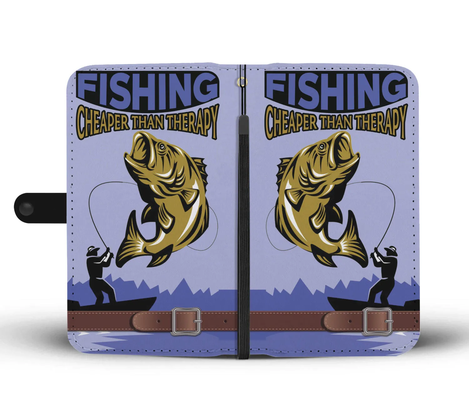 Fishing - RFID Wallet Phone Case