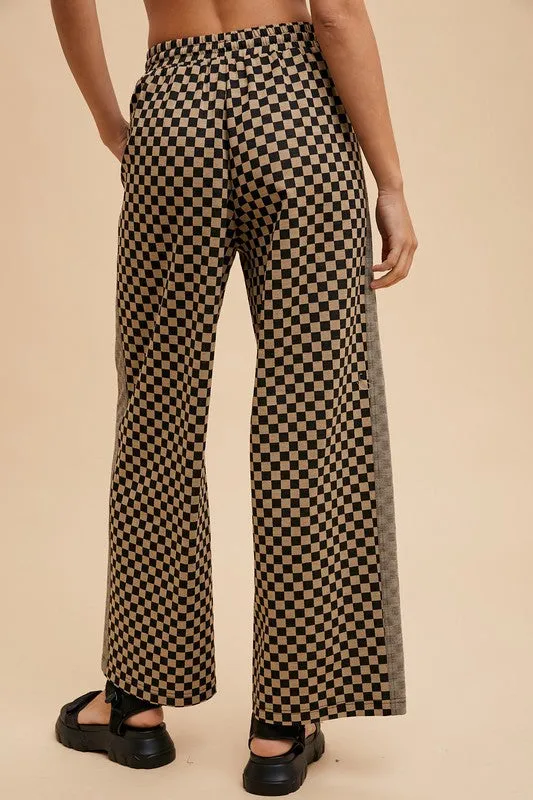 Fit Check Ready Camel Wide Leg Pants