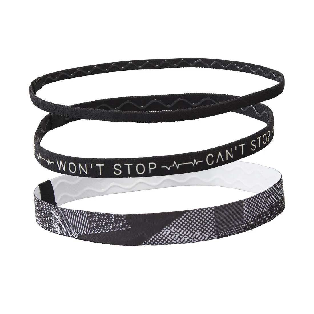 Fitness Cardio Hair Tie Tri-Pack