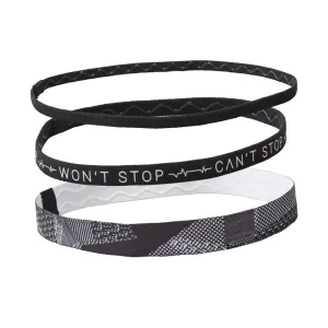 Fitness Cardio Hair Tie Tri-Pack