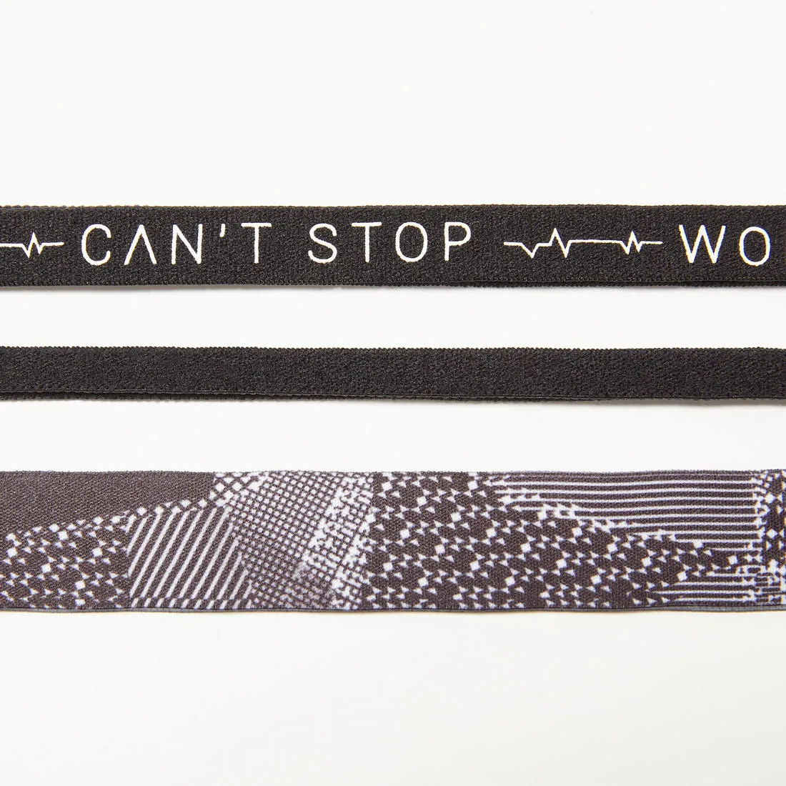 Fitness Cardio Hair Tie Tri-Pack