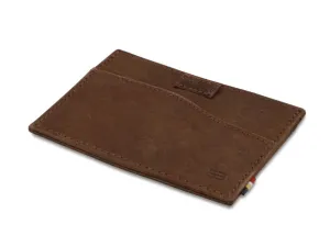 Garzini RFID Leather Card Holder Brushed