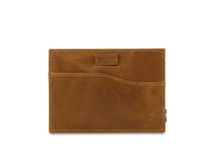 Garzini RFID Leather Card Holder Brushed