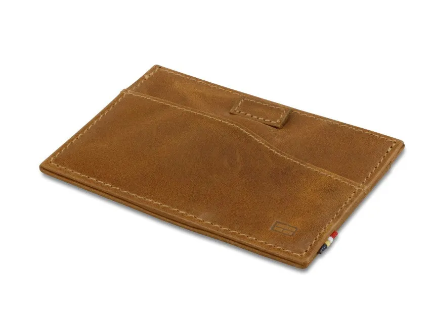 Garzini RFID Leather Card Holder Brushed