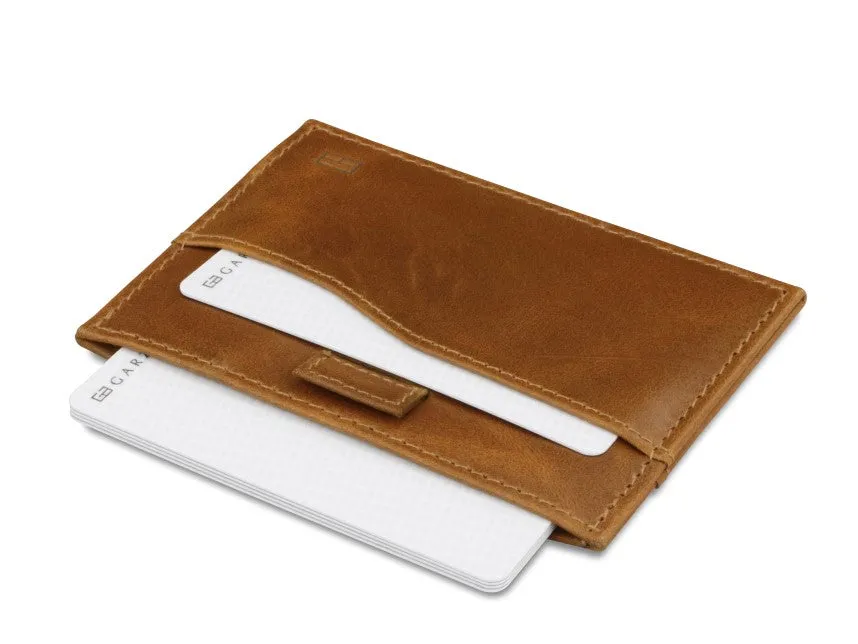 Garzini RFID Leather Card Holder Brushed