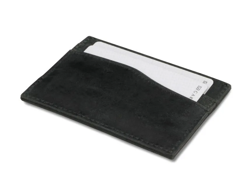 Garzini RFID Leather Card Holder Brushed