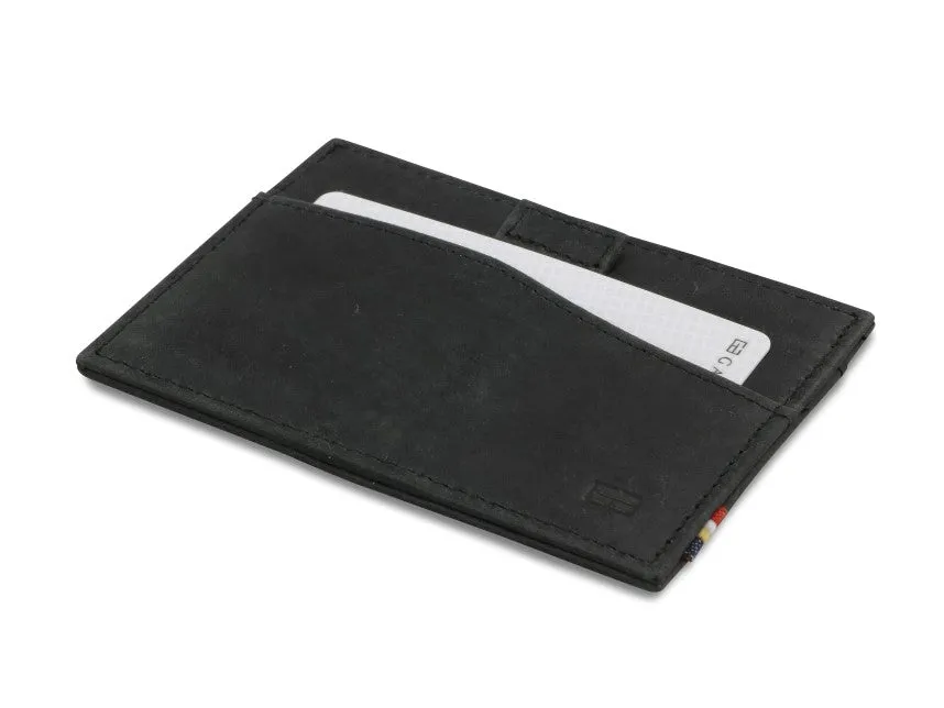 Garzini RFID Leather Card Holder Brushed