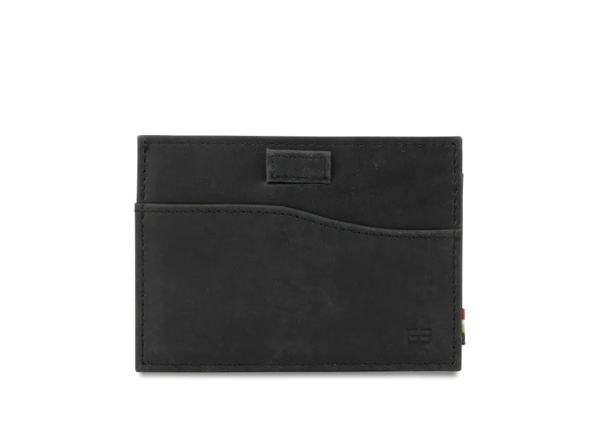 Garzini RFID Leather Card Holder Brushed