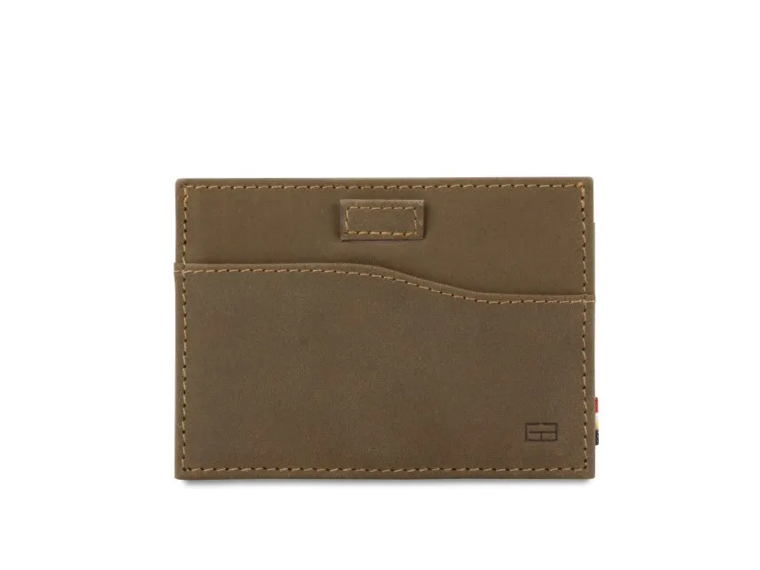 Garzini RFID Leather Card Holder Vintage