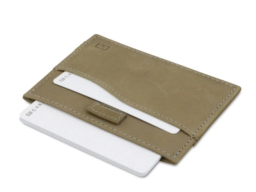 Garzini RFID Leather Card Holder Vintage