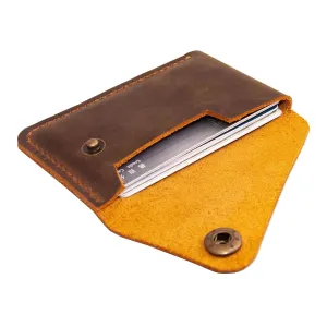 Genuine Leather Card Holder Minimalist Front Pocket Wallet
