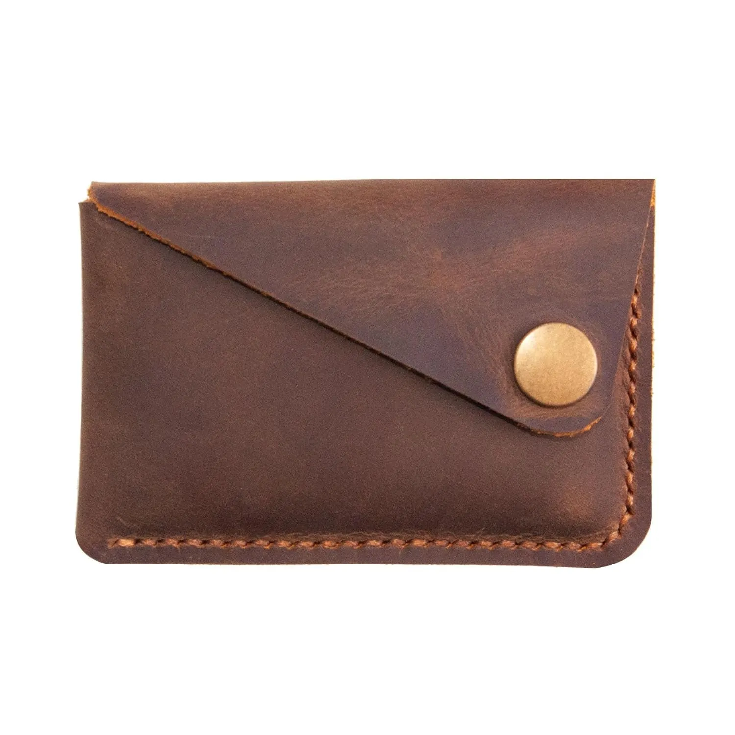 Genuine Leather Card Holder Minimalist Front Pocket Wallet