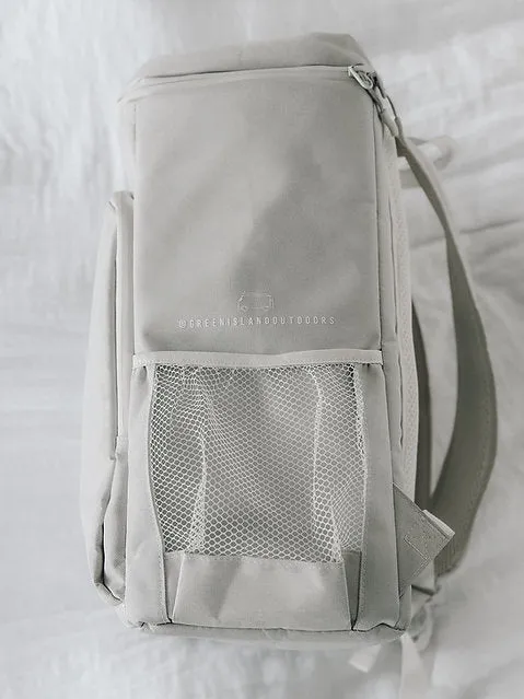 Green Island Outdoors Insulated Cooler Backpack - Pearl