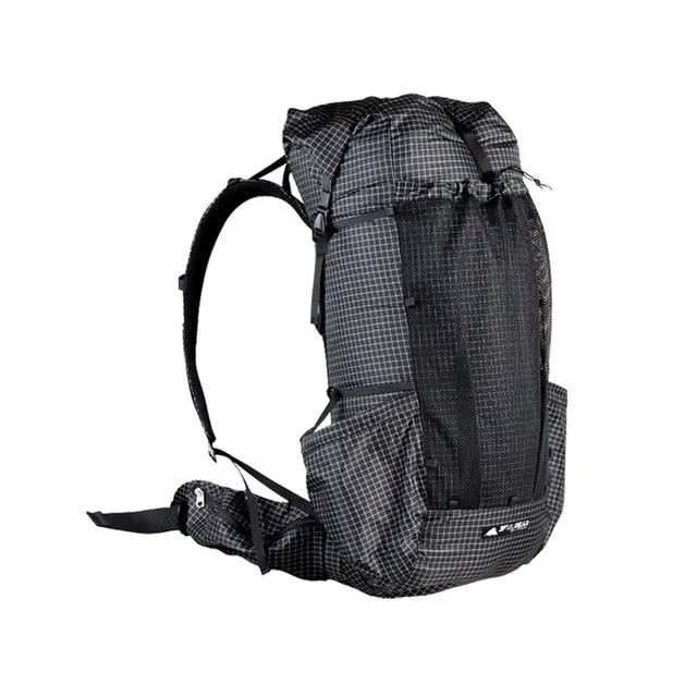 Hiking Rucksacks Hassle-free returns Camping Pro UL Dian 46 10L GEAR Pack Travel Limited access Trekking 3F ultralight Backpack Backpacking Qi