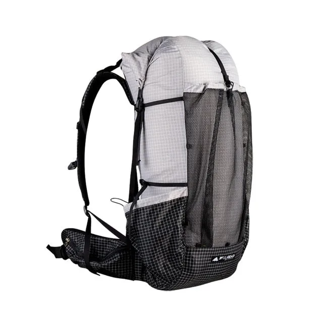 Hiking Rucksacks Hassle-free returns Camping Pro UL Dian 46 10L GEAR Pack Travel Limited access Trekking 3F ultralight Backpack Backpacking Qi