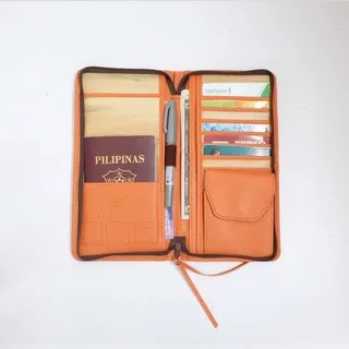 Jacinto and Lirio Bucket List Travel Wallet