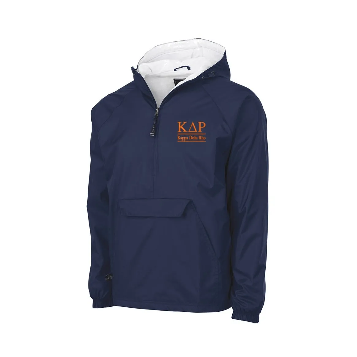 Kappa Delta Rho Flannel Lined Windbreaker