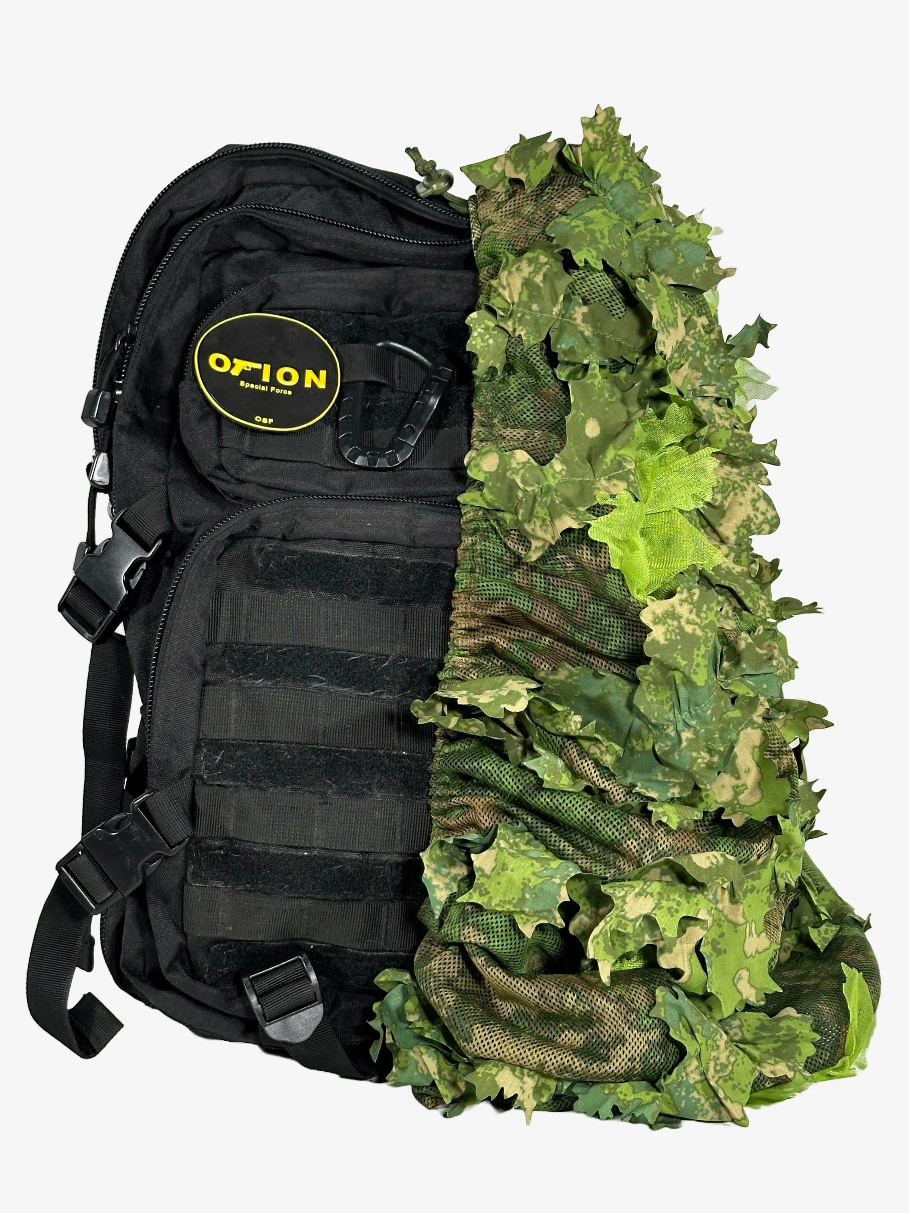 KMCS Pack Cover (Medium) with 3D Leafs - Green