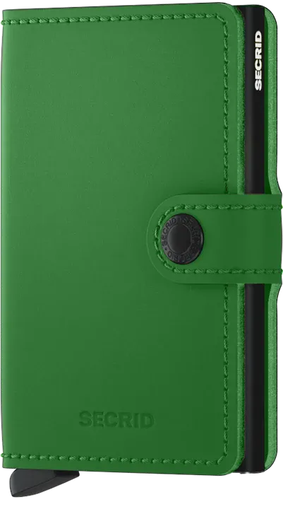 Miniwallet Matte Bright Green