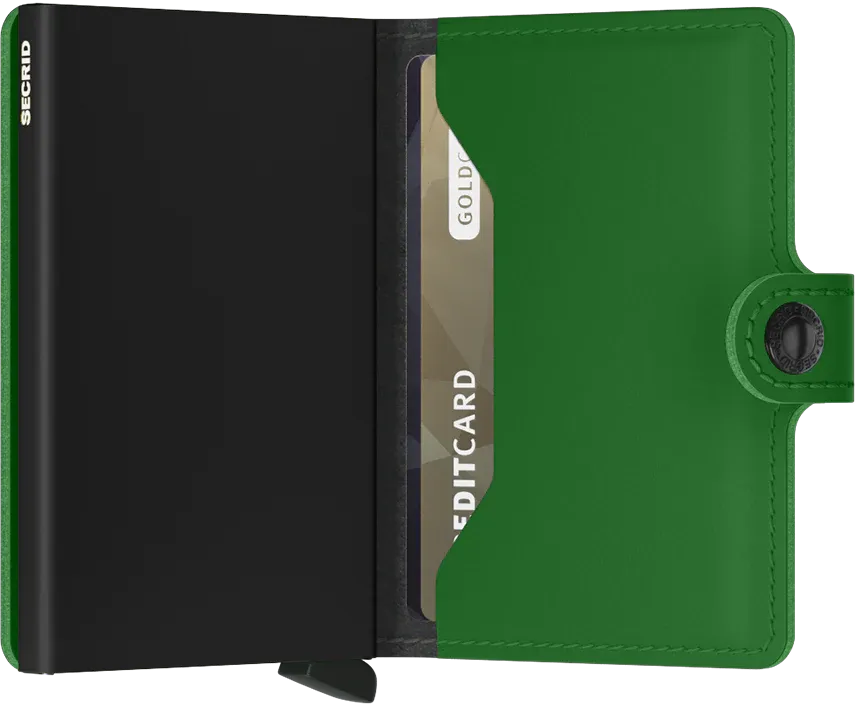 Miniwallet Matte Bright Green