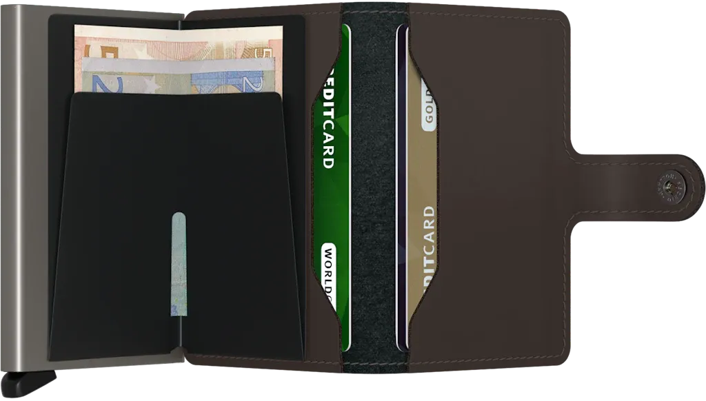 Miniwallet Matte Truffle