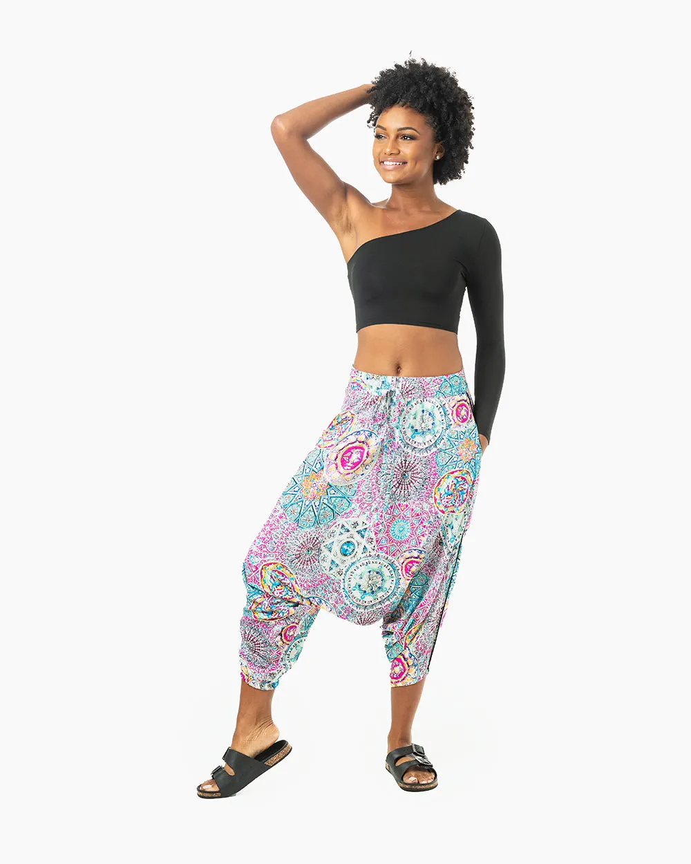 O.G. Print Harem Pants